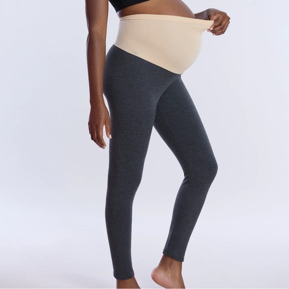 Motherhood Gray Maternity Leggings XSmall - Picture 4 of 6